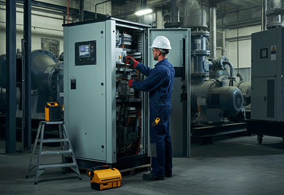ترکیب تابلو چنجاور (ATS) با UPS